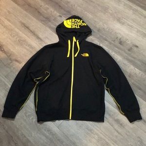 The North Face mens large full zip hoodie